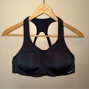Nike Sports Bra Black Adjustable Racerback, Supportive Fit